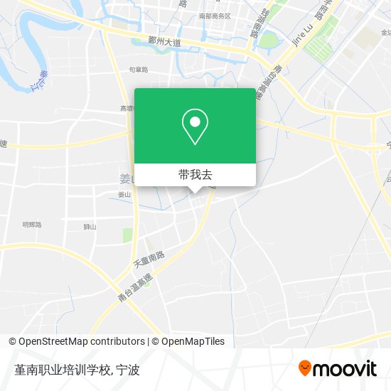 堇南职业培训学校地图