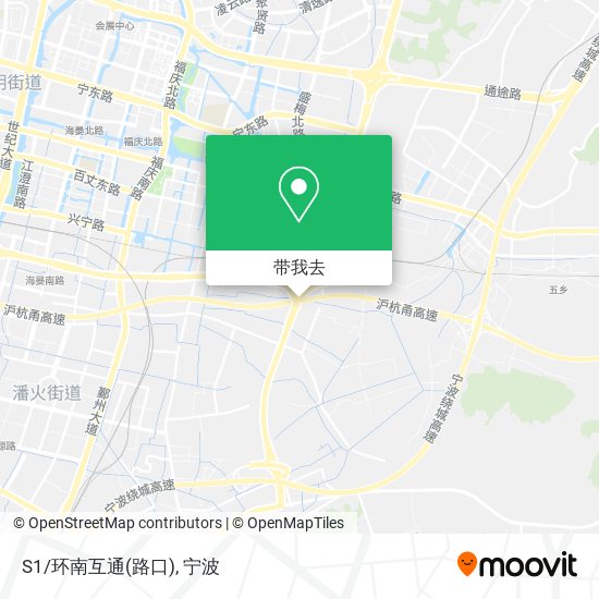 S1/环南互通(路口)地图