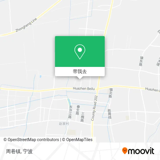 周巷镇地图