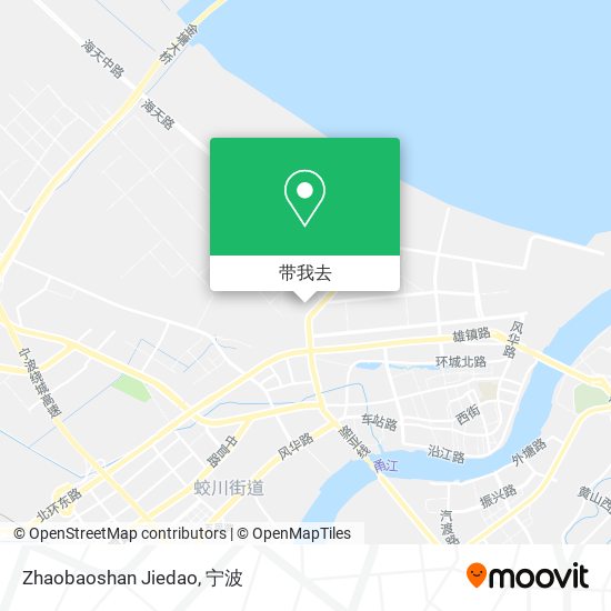 Zhaobaoshan Jiedao地图