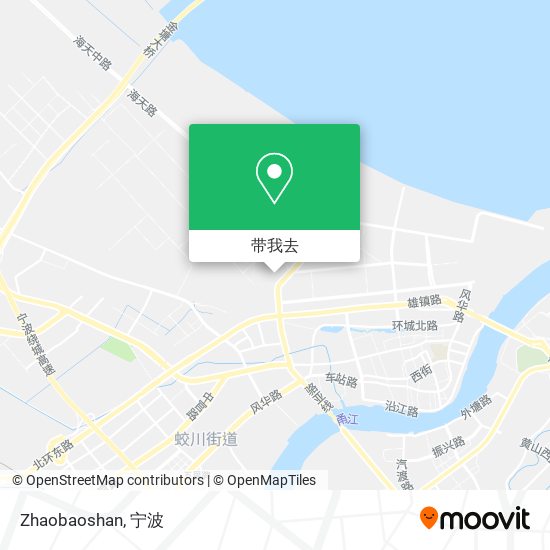 Zhaobaoshan地图