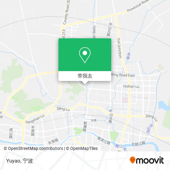 Yuyao地图