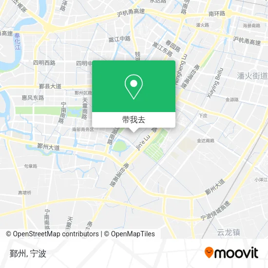 鄞州地图