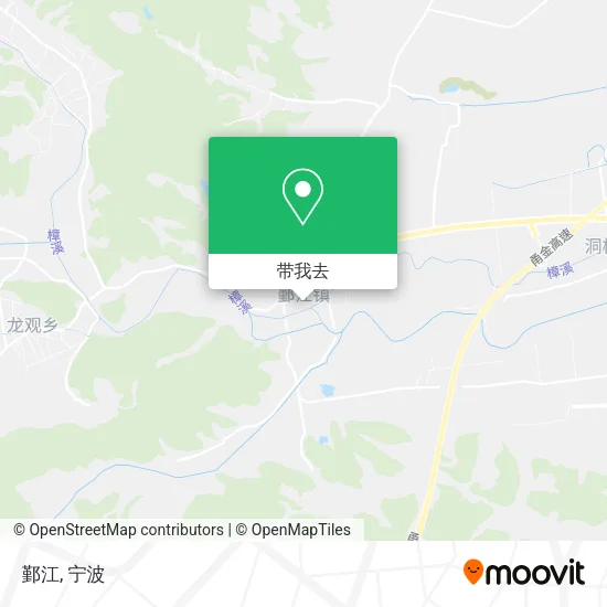 鄞江地图