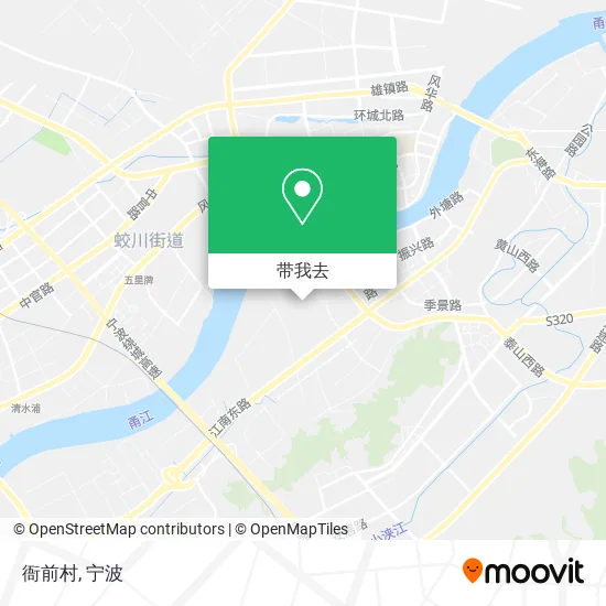 衙前村地图