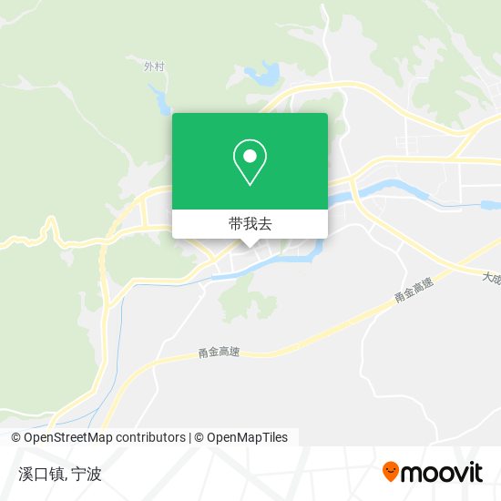 溪口镇地图