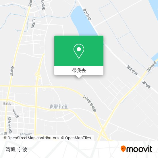 湾塘地图