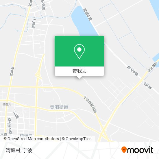 湾塘村地图