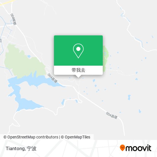 Tiantong地图