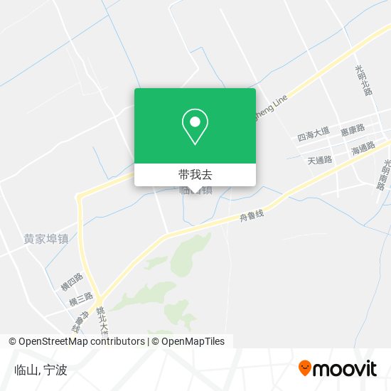 临山地图