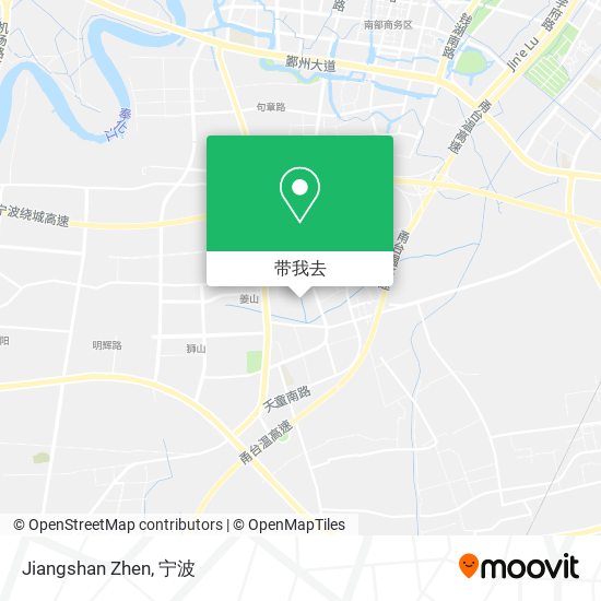 Jiangshan Zhen地图