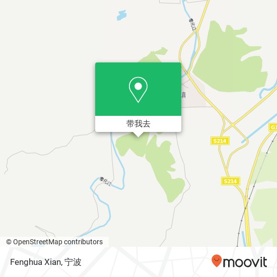 Fenghua Xian地图