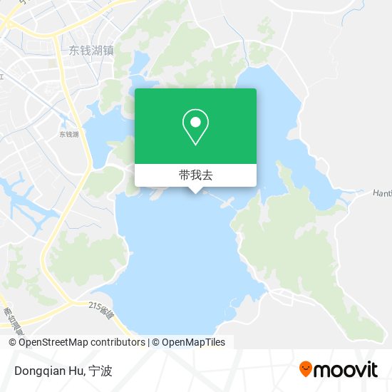 Dongqian Hu地图