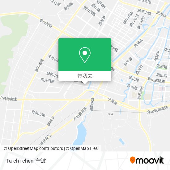 Ta-ch’i-chen地图