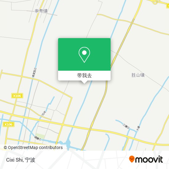 Cixi Shi地图