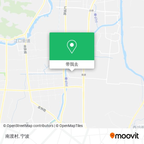 南渡村地图