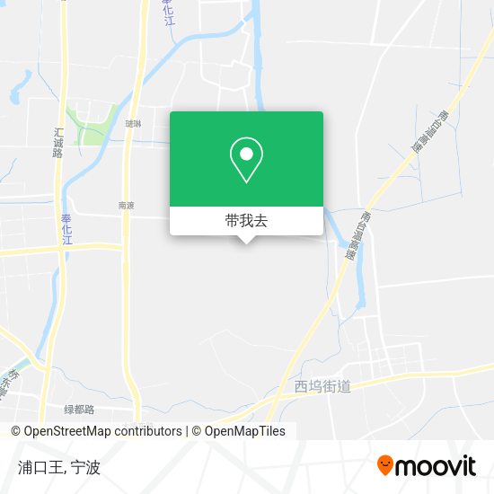 浦口王地图