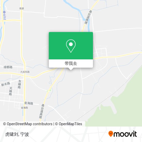 虎啸刘地图