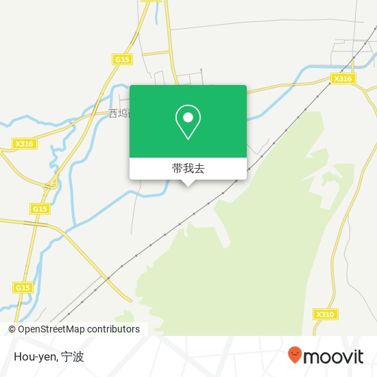 Hou-yen地图