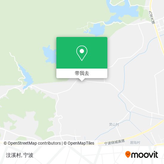 汶溪村地图