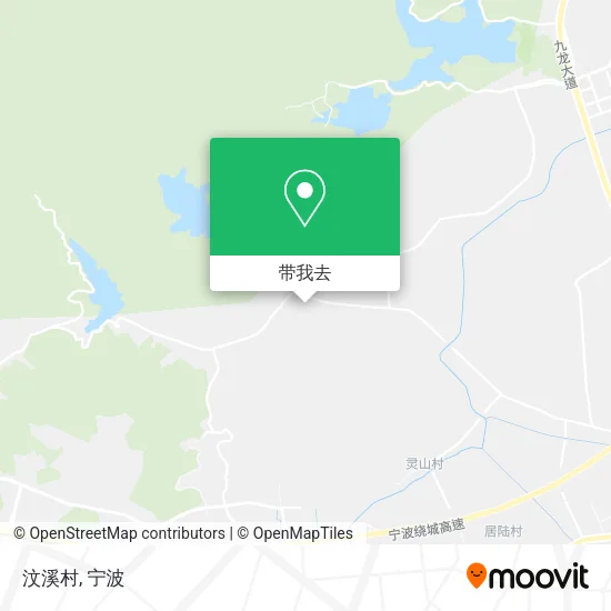 汶溪村地图
