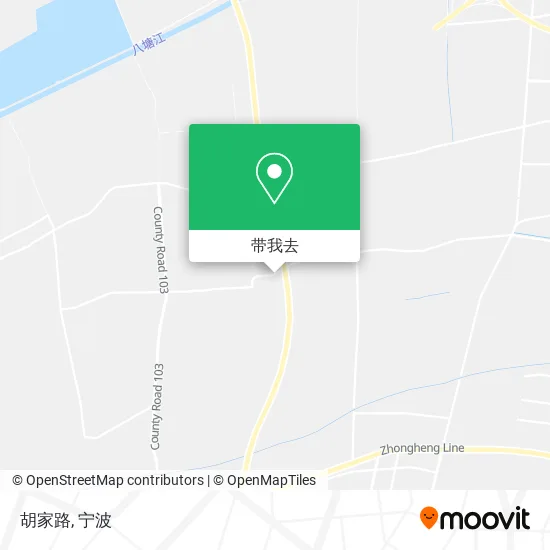 胡家路地图