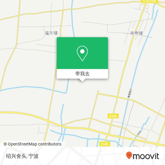 绍兴舍头地图