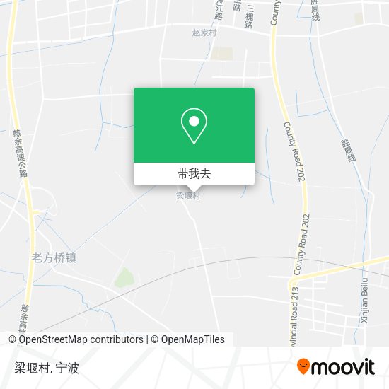 梁堰村地图