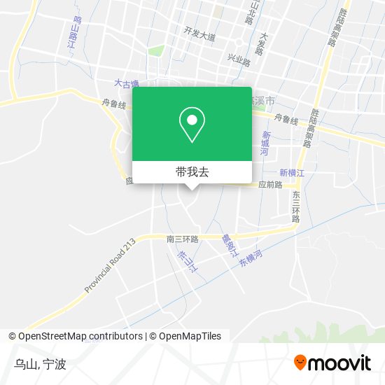 乌山地图