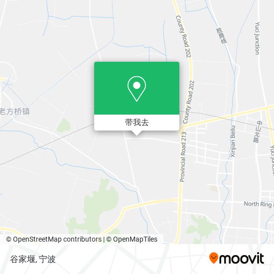 谷家堰地图