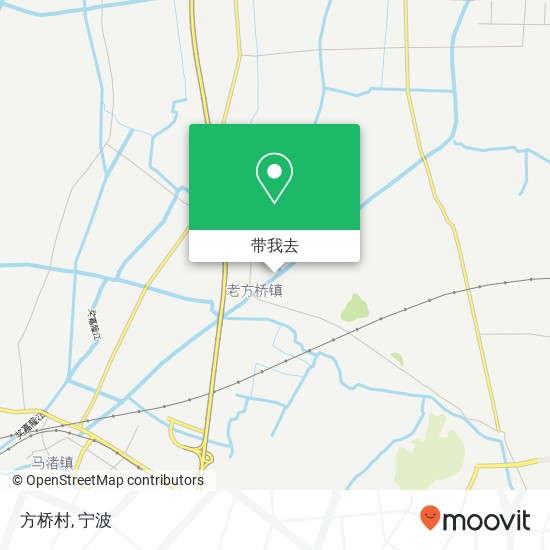 方桥村地图