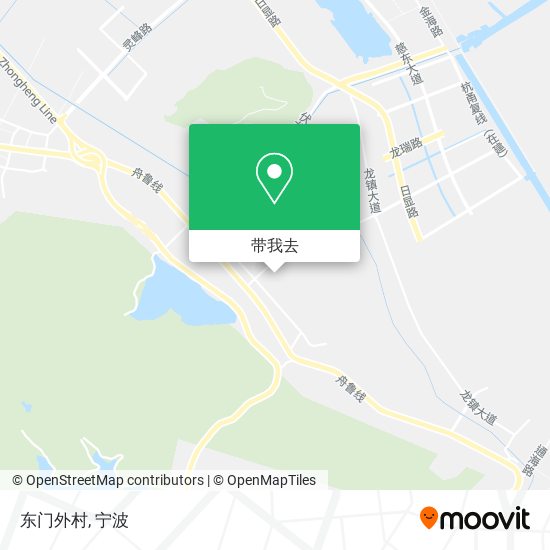 东门外村地图