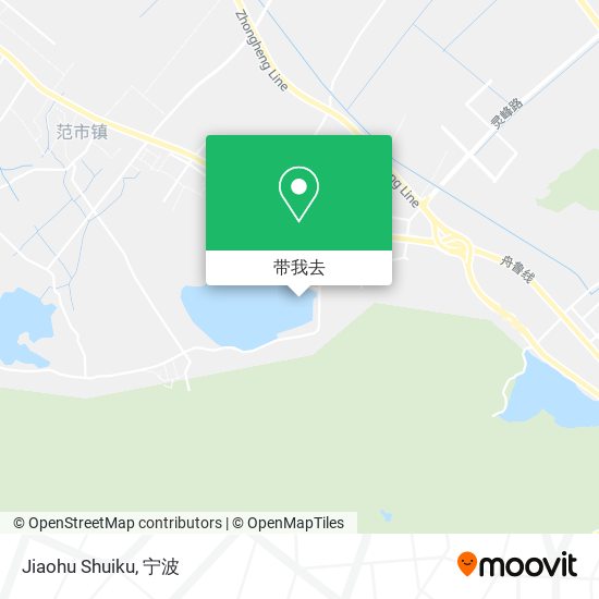 Jiaohu Shuiku地图