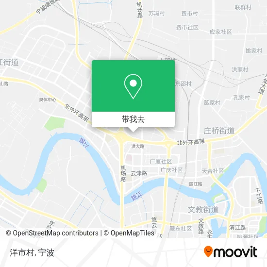 洋市村地图
