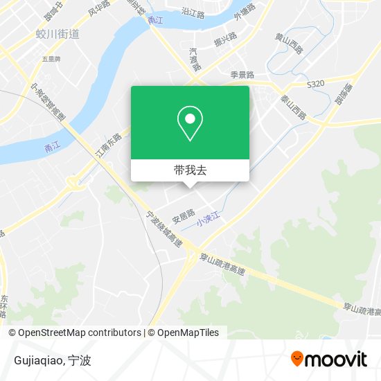 Gujiaqiao地图