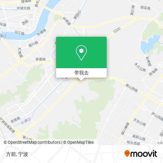方前地图