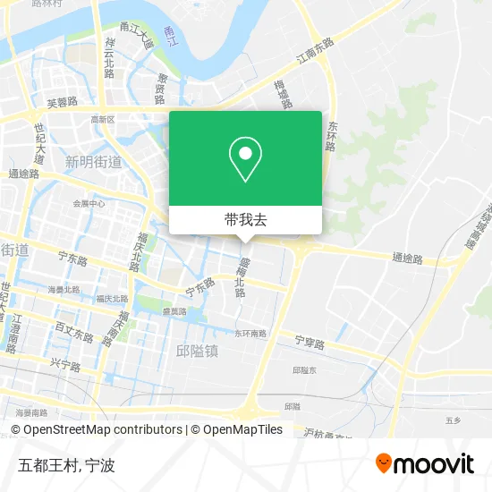 五都王村地图