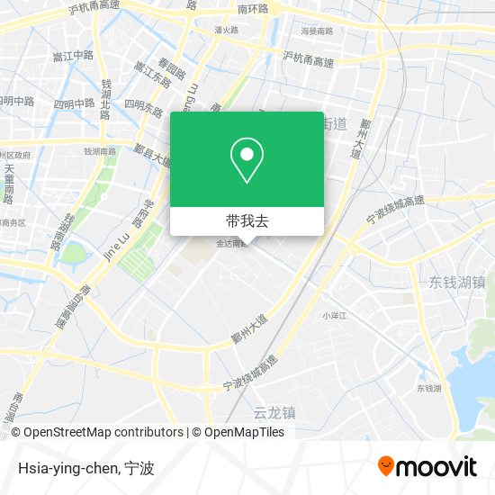 Hsia-ying-chen地图
