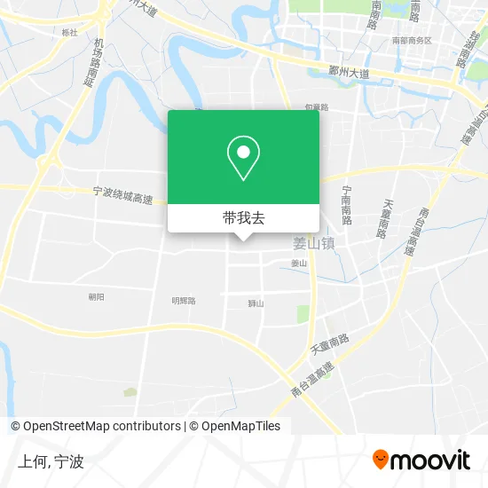 上何地图