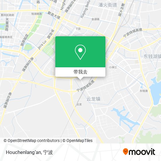 Houchenlang’an地图