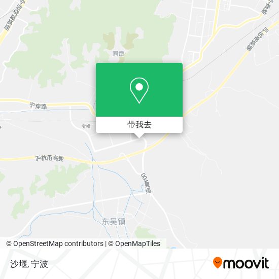 沙堰地图