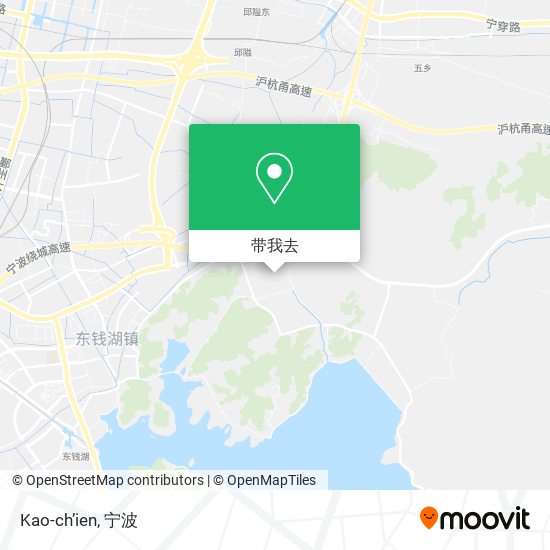 Kao-ch’ien地图