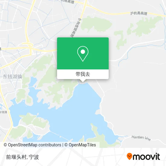 前堰头村地图