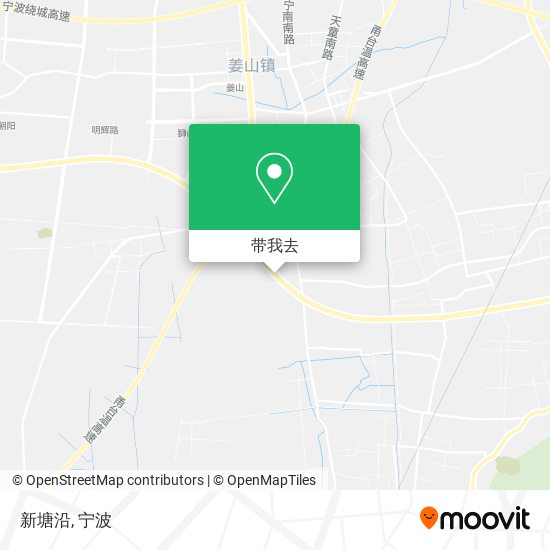新塘沿地图