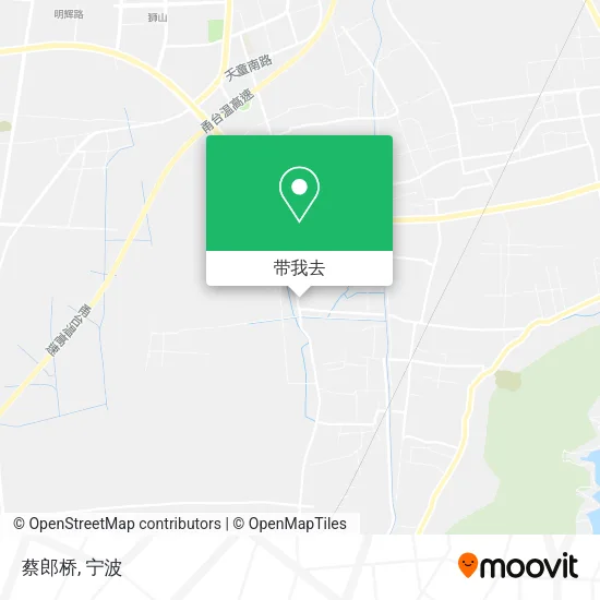 蔡郎桥地图