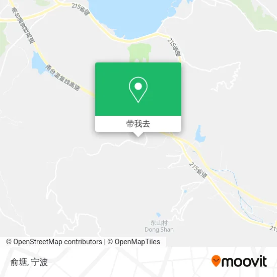 俞塘地图