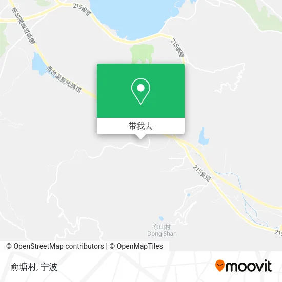 俞塘村地图