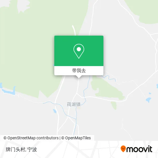 牌门头村地图
