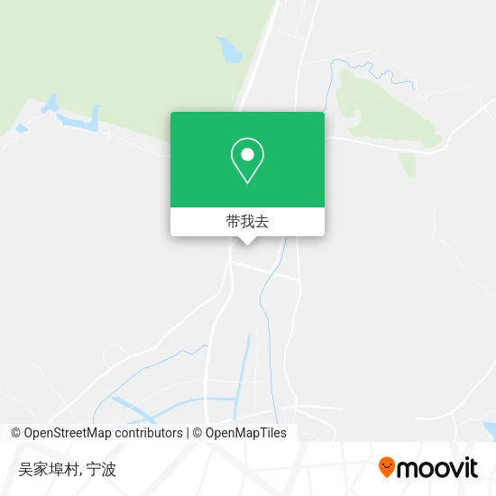吴家埠村地图