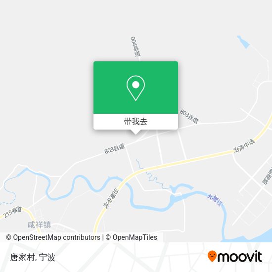 唐家村地图
